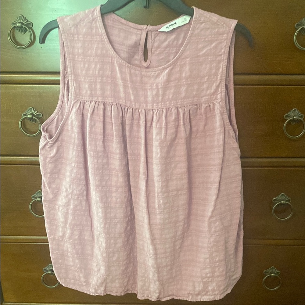 Sonoma brand Sleeveless Relaxed Blouse in size XL